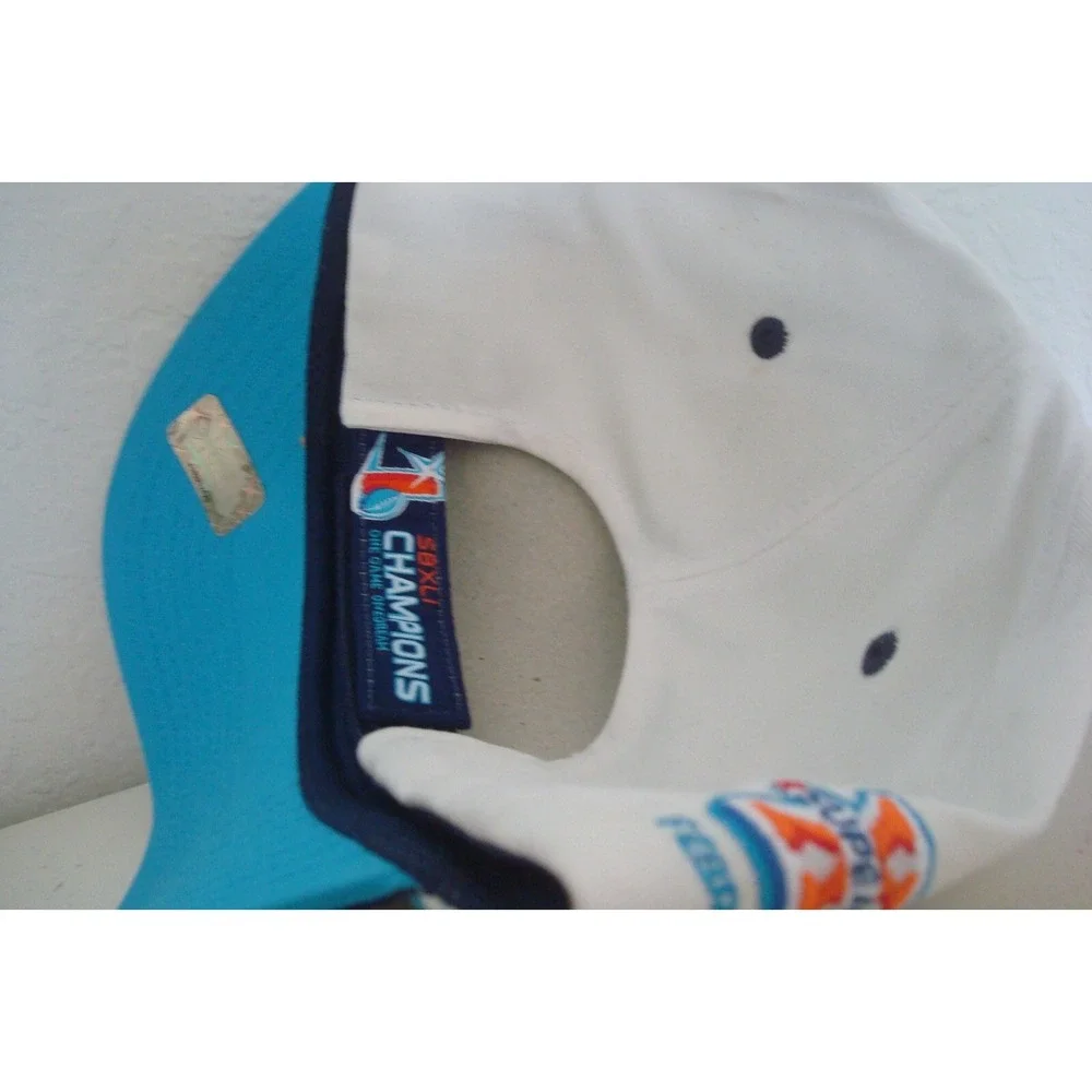 INDIANAPOLIS COLTS SUPER BOWL    STRAPBACK ‎ DEADSTOCK HAT CAP VINTAGE D2